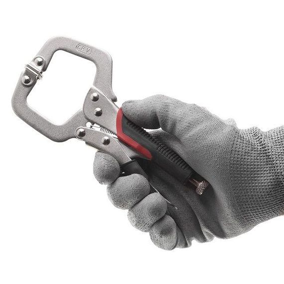 Кліщі затискні C-type 150 мм, Cr-V INTERTOOL UT-52051 | Зображення 3