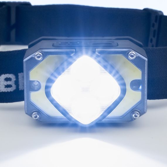 Ліхтар Tribe Night Vision налобний акумуляторний оливковий, потужний тактичний ліхтарик, трайб ліхтар для походу | Зображення 4