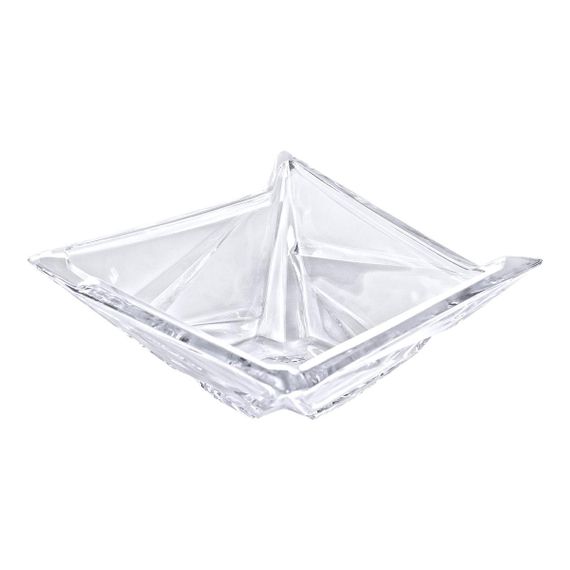 Салатница стеклянная 21,5х21,5 см | Зображення 1