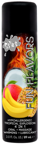 Разогревающий лубрикант Wet Fun Flavors Tropical Fruit Explosion (мультифрукт) 89 мл Sex Aura