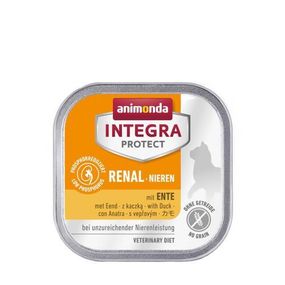 Корм влажный ветеринарный для кошек Integra Protect Renal dishes with Duck при болезнях почек, с уткой, 100 г
