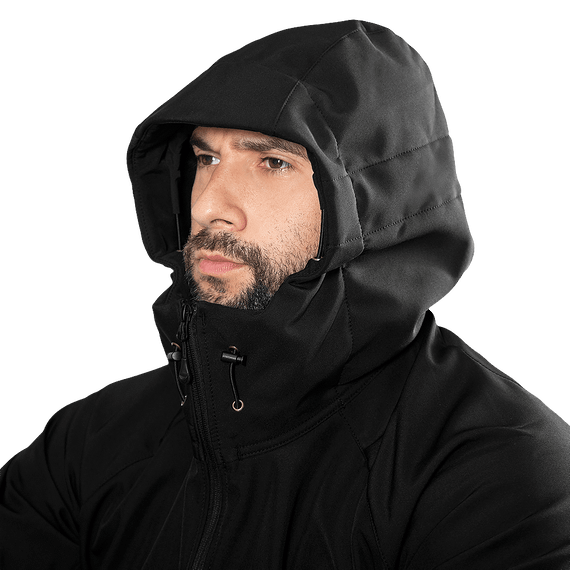 Куртка Stalker SoftShell Чорна (7226), XS XXXL | Зображення 4