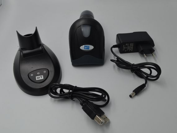 1D та 2D CMOC+CCD сканер штрих-кодів, QR-кодів бездротовий Mobitehnika MT-625BT bluetooth (MT-625BT) | Зображення 9
