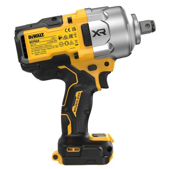 Гайковерт ударный аккумуляторный бесщёточный 2576НмDeWALT DCF964NT | Зображення 3