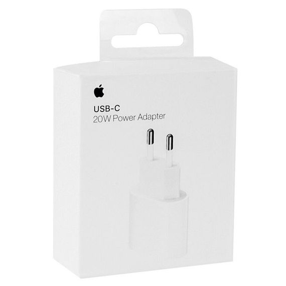 СЗУ 20W Power Adapter for Apple (1USB-C) (AAA) (box) White | Зображення 1