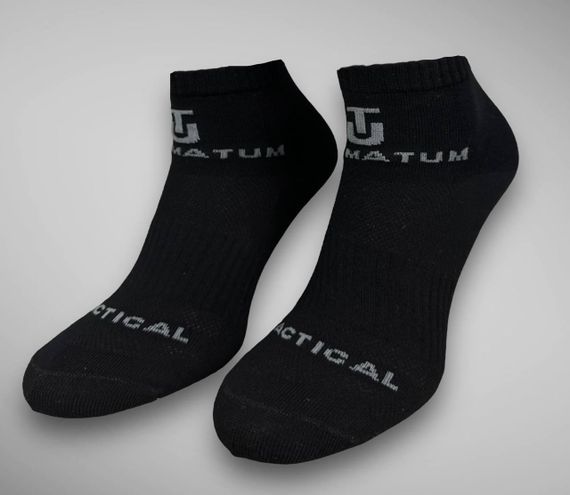 Носки ULTIMATUM Tactical низкие Черные,трекинговые летние мужские носки 39-42 | Зображення 3