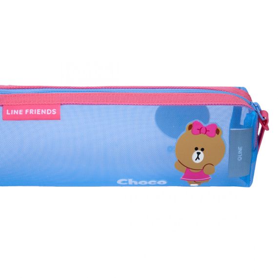 Пенал м'який YES Line Friends Pretty Choco PH-34 533692 21х6х4 см | Зображення 1