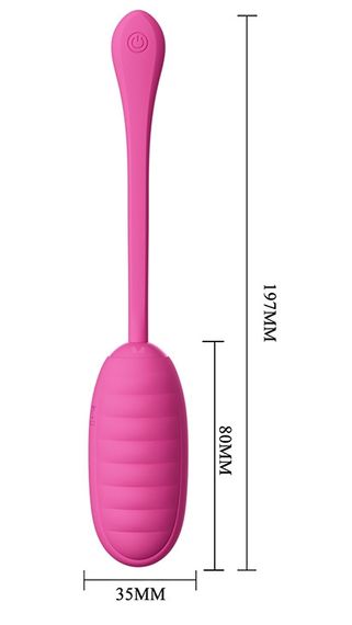 Віброяйце кероване смартфоном Pretty Love - Kirk Mobile APP remote control, BI-014654HP sexstyle | Зображення 8