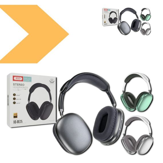 Bluetooth гарнітура з високою якістю звуку XPRO BE25 сталевий (MAW-41593_860) | Зображення 1