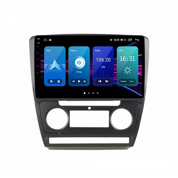 Штатна магнітола Torssen Skoda Octavia A5 08-13 black NF10 Carplay | Зображення 1