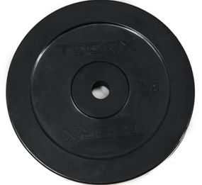 Диск для штанг і гантелей Toorx 15 кг 25 мм Чорний (DGG-15)