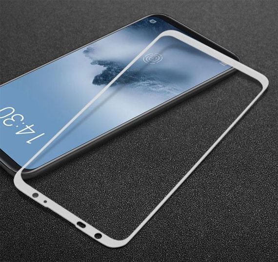 Full Cover защитное стекло для Meizu 16 Plus - White | Зображення 1