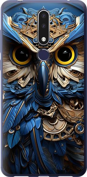 Чехол на Nokia 3.1 Plus Сова v2 "5649u-1607-17620"