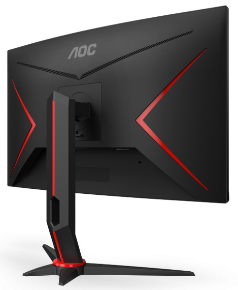 Монiтор 27" AOC C27G2Z3/BK Black/Red | Зображення 5