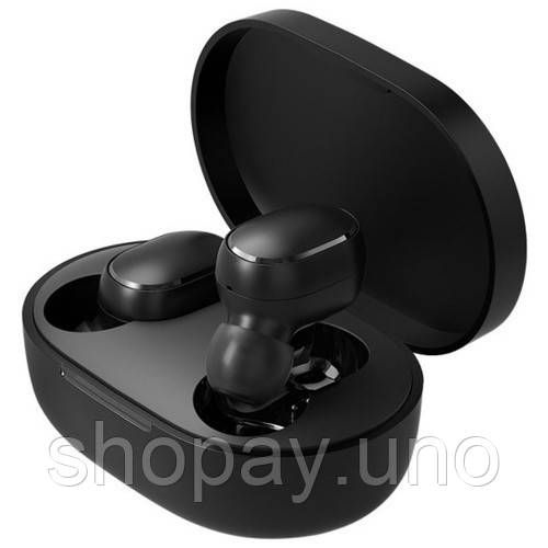 Бездротові Bluetooth навушники Xiaomi Redmi AirDots s 2 Headset бездротові Чорні | Зображення 1
