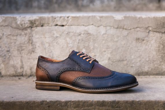 Туфлі синьо - коричневі Covalli 41 розмір | Зображення 2