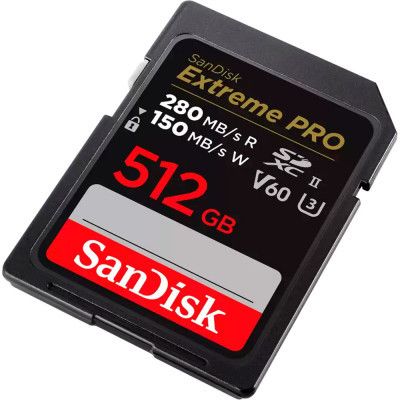 Карта памяти SanDisk 512GB SDXC class 10 UHS-II U3 V60 (SDSDXEP-512G-GN4IN) | Зображення 1