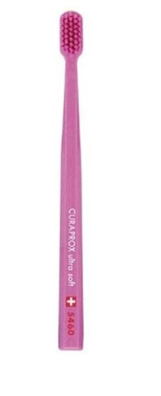 Зубна щітка Curaprox CS 5460 "Ultra Soft", d 0,10 мм. Рожевий з рожевим (P)