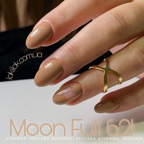 Гель-лак Moon Full Summer №621 кофе с молоком 8мл