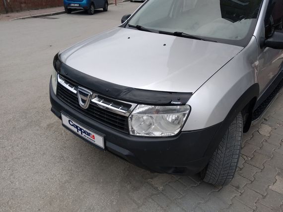 Дефлектор капота (EuroCap) для Renault Duster 2008-2017 гг | Зображення 1