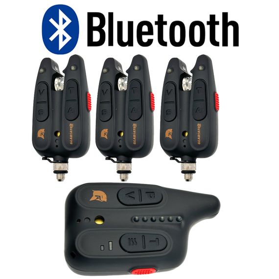 Набір сигналізаторів GLADIATOR BL1518 3+1 Black з пейджером+BLUETOOTH | Зображення 1
