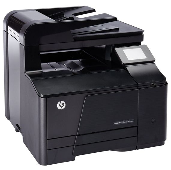 МФУ Б-класс HP LaserJet Pro 200 color MFP M276nw / Лазерная цветная печать / 600x600 dpi / A4 / 14 стр/мин / USB, Ethernet, WiFi б/у