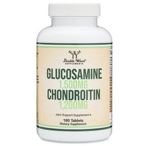 Препарат для суставов и связок Double Wood Glucosamine Chondroitin 1500 mg & 1200 mg (per serving) 180 Tabs