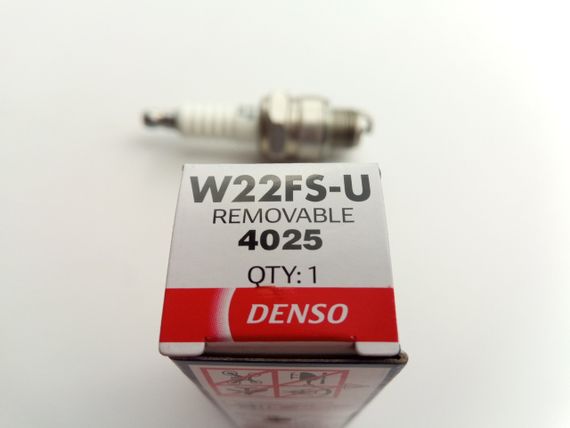 Свічка запалювання DENSO 2-тактні мопеди (W22FSU) | Зображення 1