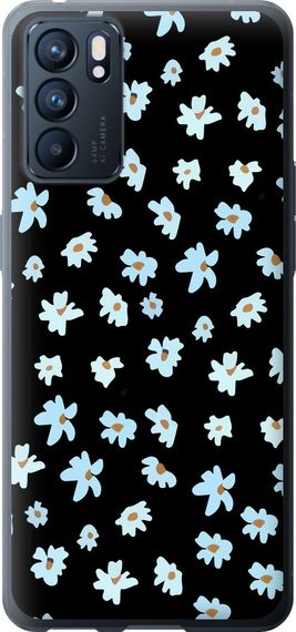 Чехол на Oppo Reno6 5G Цветочный "4900u-2651-17620"