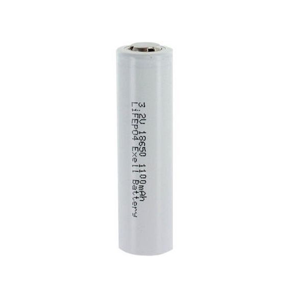 Літій-залізо-фосфатний акумулятор LiFePO4 IFR18650 1100mah, 3.2v, Blue