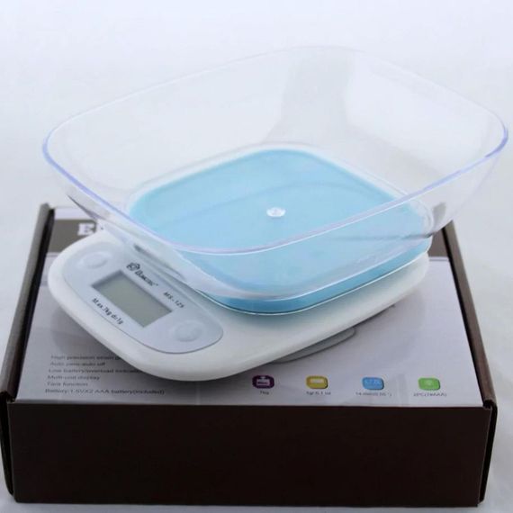 Ваги кухонні електронні до 7 кг ACS 125 / Настільні ваги з чашею для кухні | Зображення 8