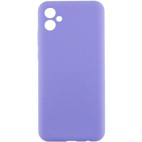 Чохол Silicone Cover Lakshmi Full Camera (AAA) для Samsung Galaxy A06 Бузковий / Dasheen
