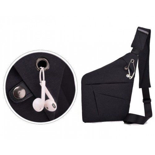 Сумка планшетка мужская Cross Body | Сумка через плечо мессенджер | Сумка мужская планшет DX-161 через плечо | Зображення 7