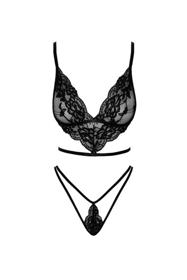 Комплект Kissable French Kiss Set Чорний S/M | Зображення 9