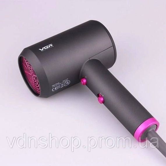 Фен с ионизацией для укладки, Профессиональный фен для работы разных типов волос TD-21