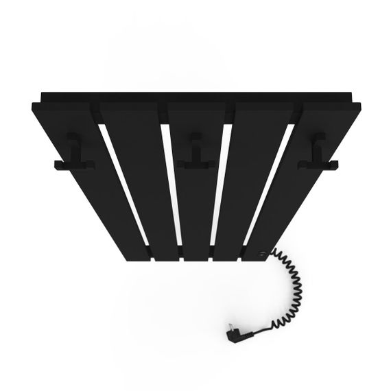 Электрическая полотенцесушилка Laris Зебра Бостон ЧФ(Ч)5 1200 Е (подкл. справа) | Зображення 3