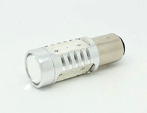 Светодиодная автолампа 1157-P21/5W-BAY15d  HP 7,5W (200Lm) Epistar (5 шт.) двухконтактная КРАСНАЯ | Зображення 5