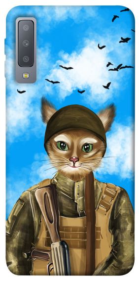 Чохол IBANAN Котейка для Samsung A750 Galaxy A7 (2018)