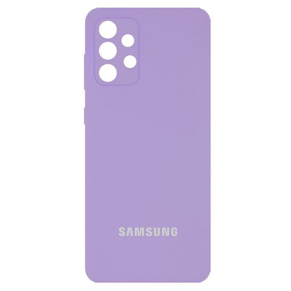 Чохол Silicone Cover Full Camera (AA) для Samsung Galaxy A33 5G, Фіолетовий