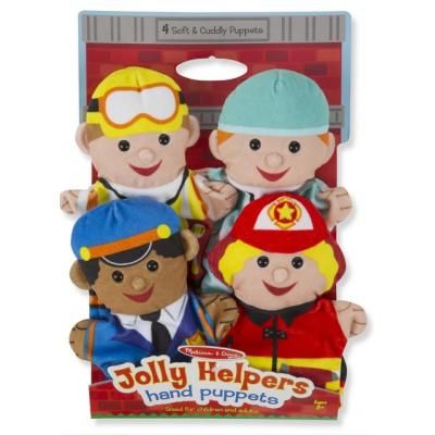 Ігровий набір Melissa&amp;Doug Ляльковий театр Веселі помічники, 4 штуки (MD9086)