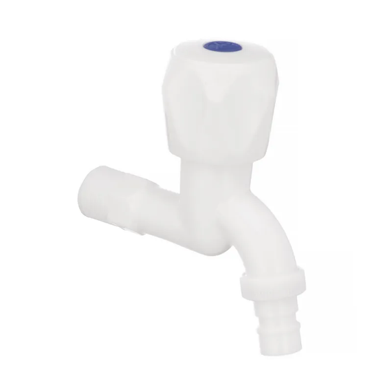 Кран для поливу Plamix Mono-002 білий (PM0018)