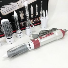 Универсальная многофункциональная фен-расческа для волос Gemei GM-4836 7 в 1, Фены для сушки волос BJ-71