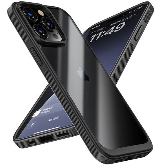 Чехол TPU+PC Pulse для Apple iPhone 13 Pro Max (6.7") Black | Зображення 6