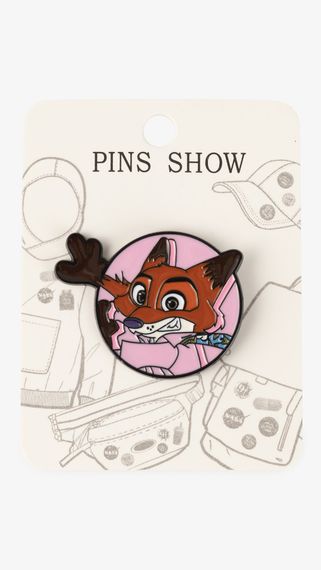 Значок Лис Зоотрополіс 0928102521-8 Різнокольоровий shop (2000999540141)