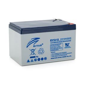 Тяговий акумулятор RITAR EV12-12, 12V 12Ah, F2 (151 х 99 х 97), Q4