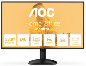 Монiтор 23.8" AOC 24B31H Black