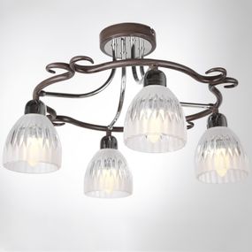 Люстра потолочная для кухни E14 40W BR (LK-288C/4)