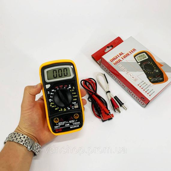 Мультиметри портативні, Мультиметр для побутового використання, Тестер для електрика MY-54 | Зображення 4