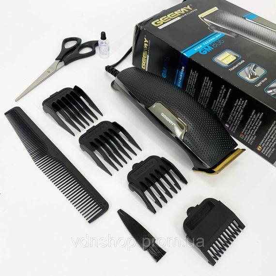 Машинка для стрижки хороша Gemei, Універсальний тример для чоловіків Профі машинка стрижки волосся QC-31 | Зображення 1