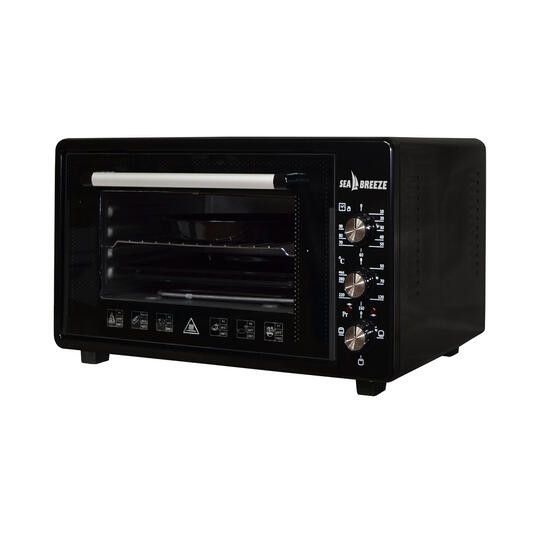 Мини-печи электрические Sea Breeze SB-0701 38 л 1420 Вт, Электропечь настольная FE-807 для дачи